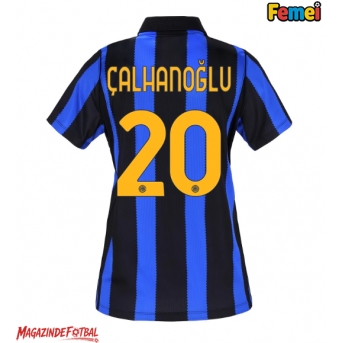 Inter Milan Hakan Calhanoglu #20 Tricou Fotbal Replică 2026-27 Femei Acasa